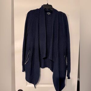 Market & Spruce Deep Navy Cardigan
